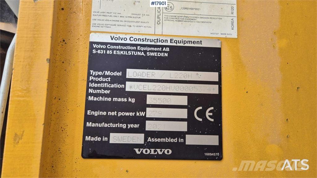 Volvo L220H Wielladers