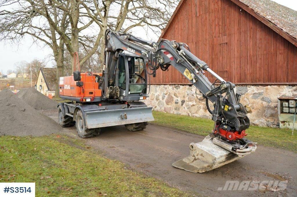 Atlas 140W Excavator Rupsgraafmachines