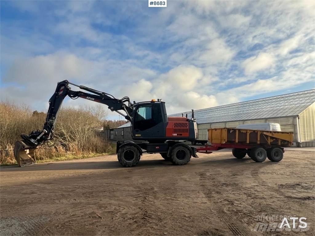 Atlas 160W Wielgraafmachines