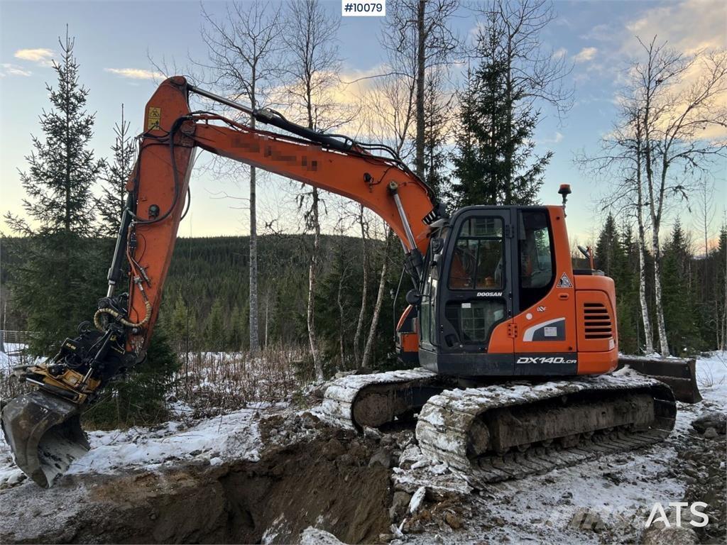 Doosan DX140LCR-5 Rupsgraafmachines