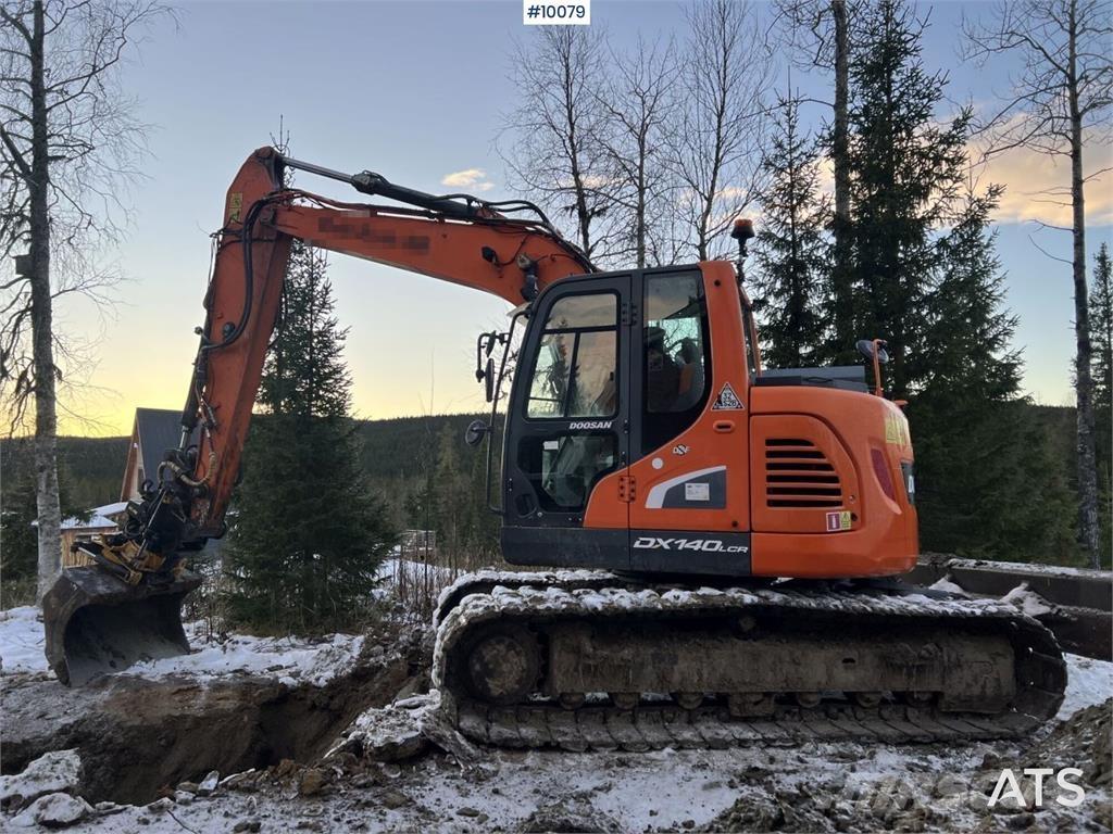 Doosan DX140LCR-5 Rupsgraafmachines