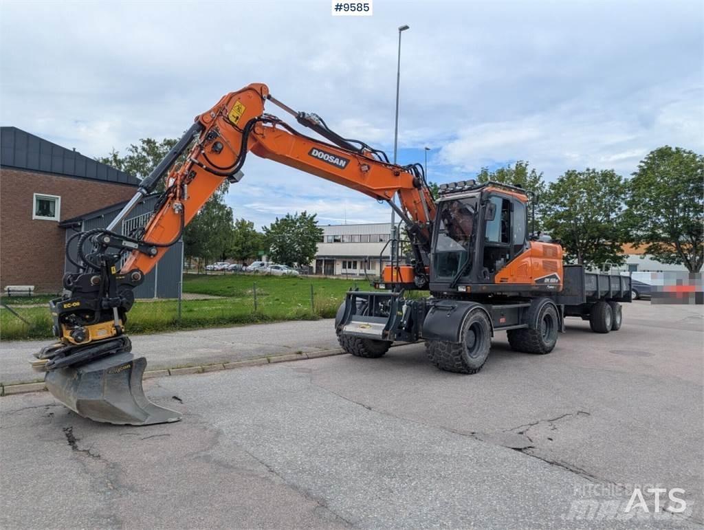 Doosan DX160W-7 Wielgraafmachines