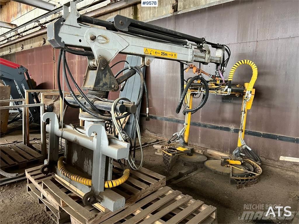 Hinnagårds T125B Asphalt splitting machines