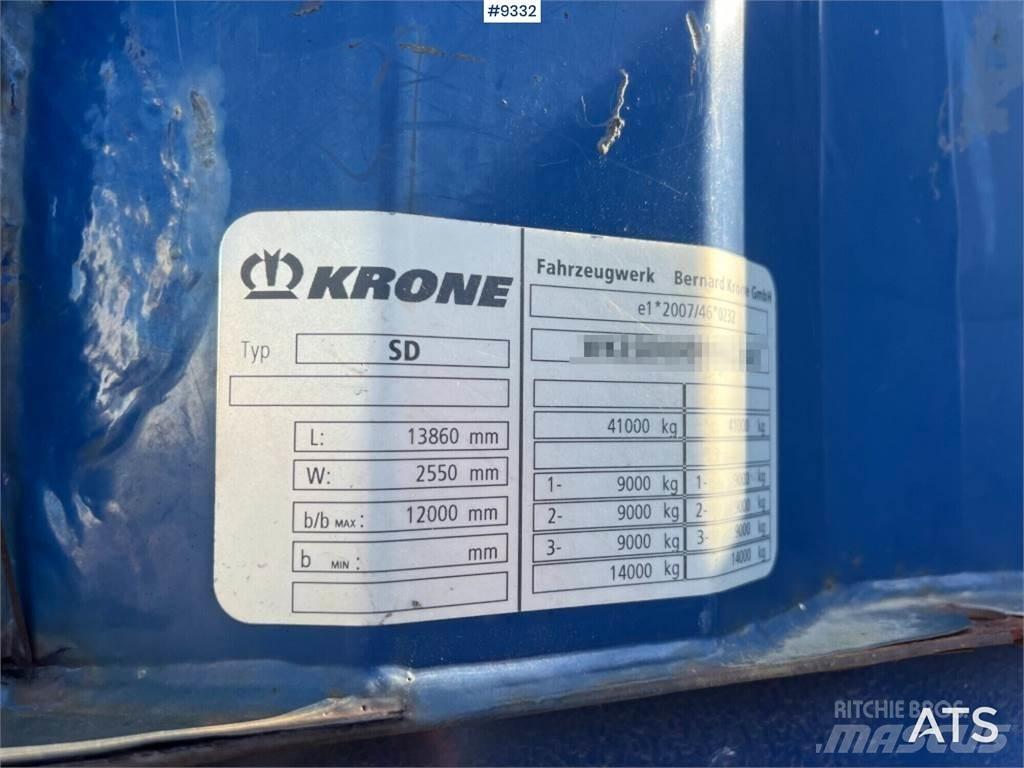 Krone SD Overige opleggers