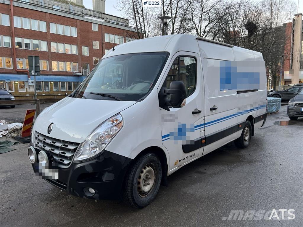 Renault Master Bakwagens met gesloten opbouw
