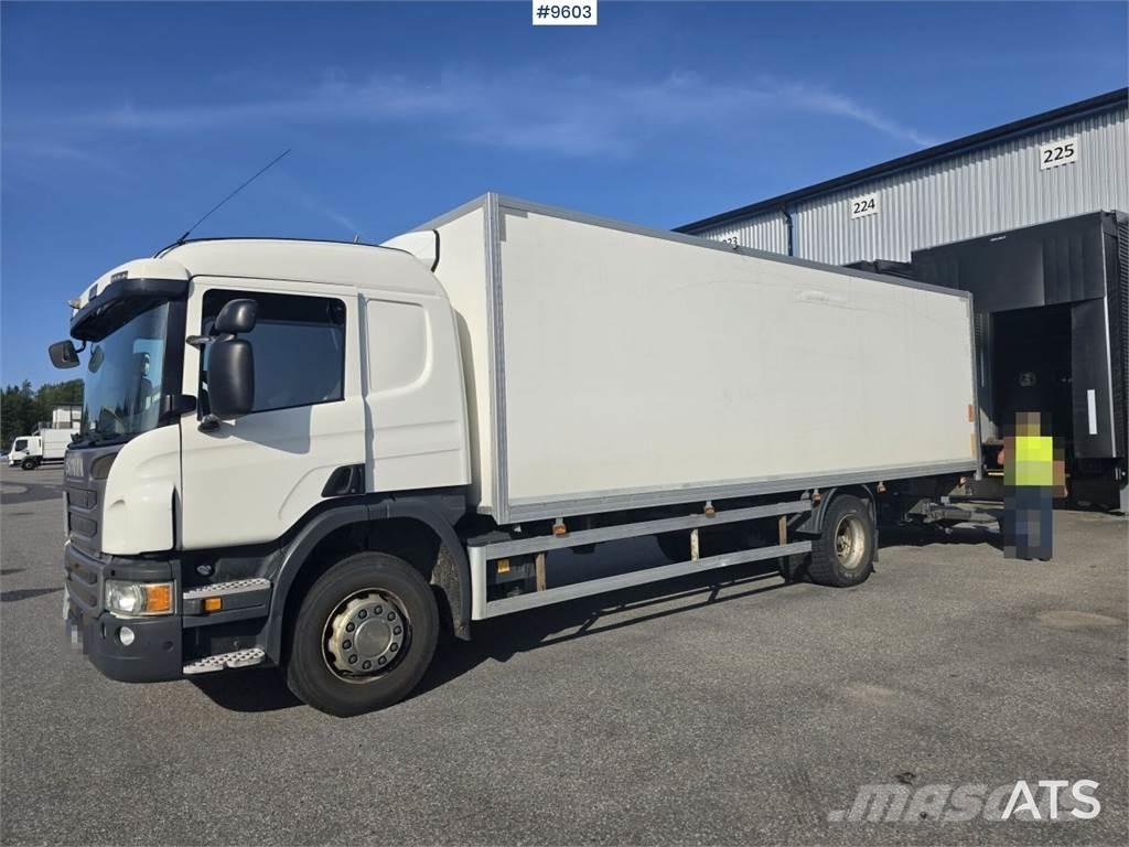 Scania P280 Skåpbil Bakwagens met gesloten opbouw