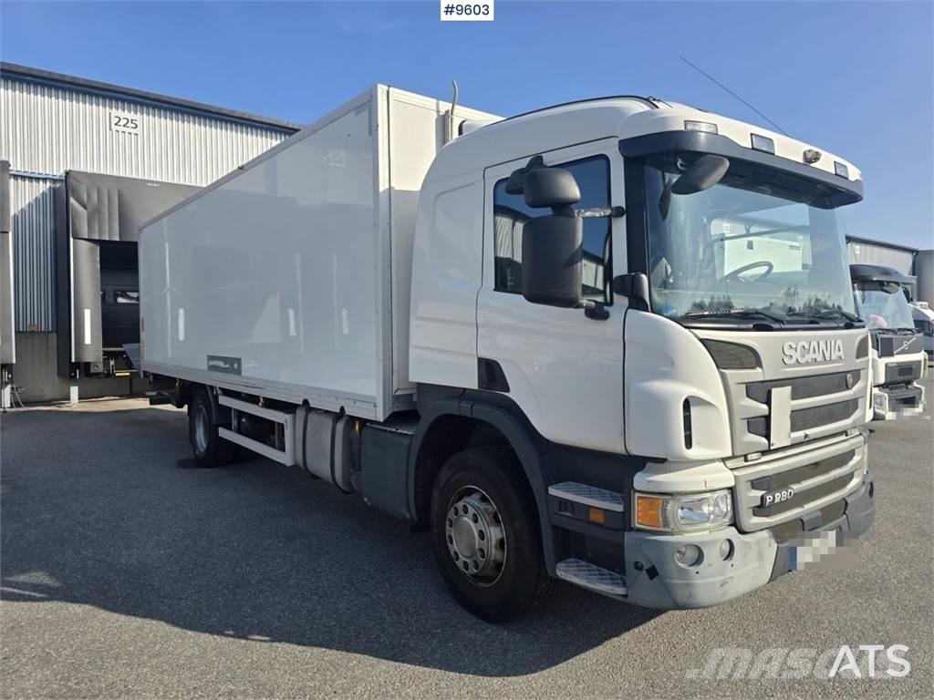 Scania P280 Skåpbil Bakwagens met gesloten opbouw