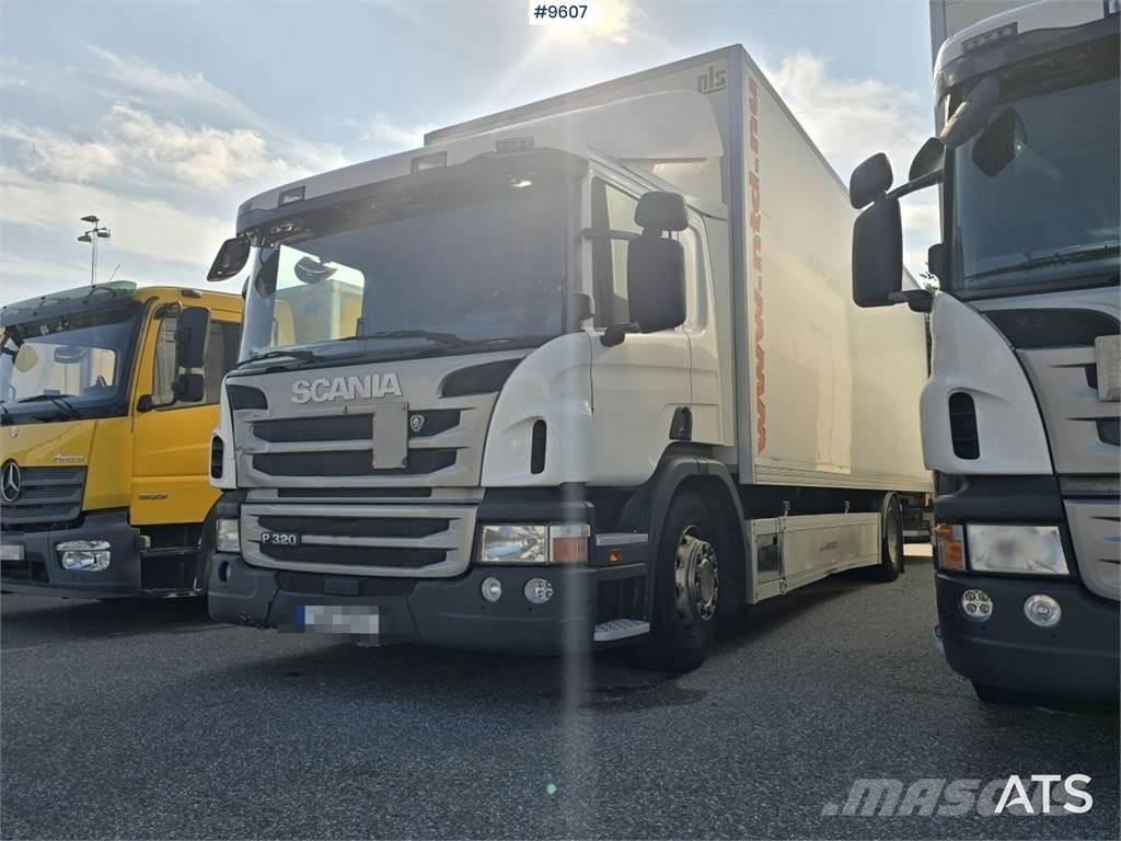 Scania P320 Skåpbil Bakwagens met gesloten opbouw