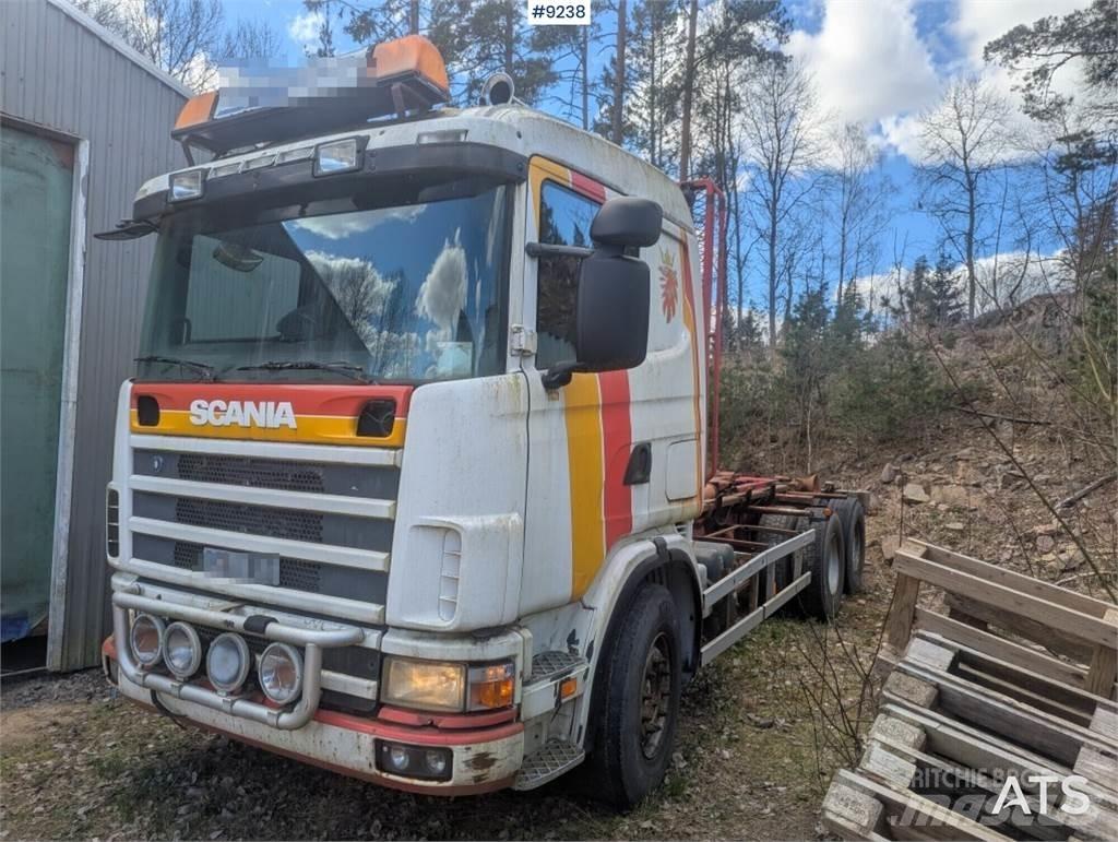 Scania R164GB6X2NZ580 Vrachtwagen met containersysteem