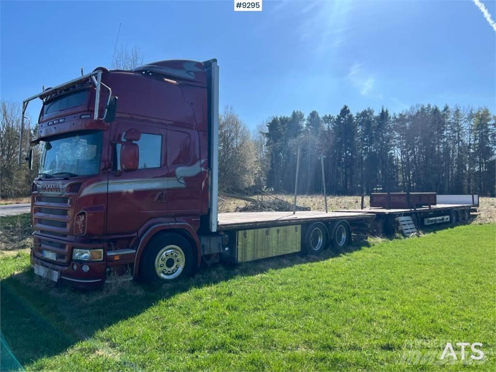 Scania R480 Platte bakwagens
