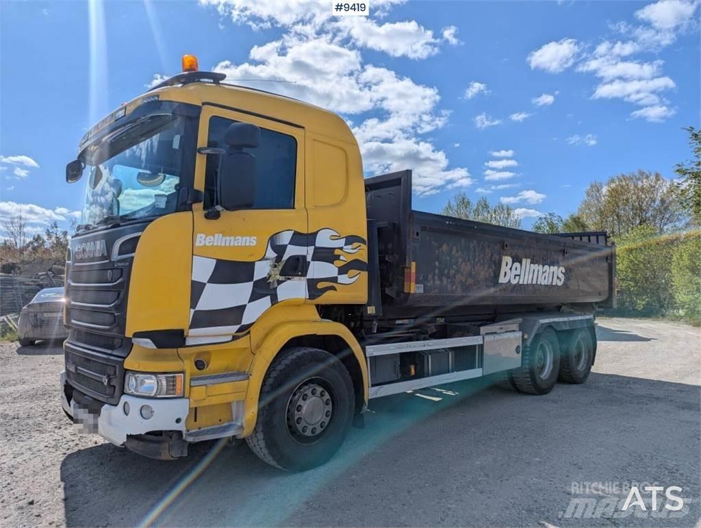 Scania R520 Vrachtwagen met containersysteem