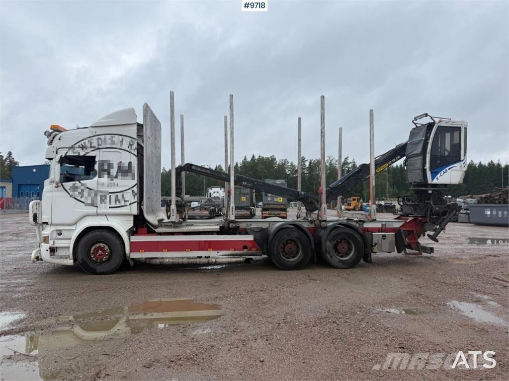 Scania R520 Hout-Bakwagens