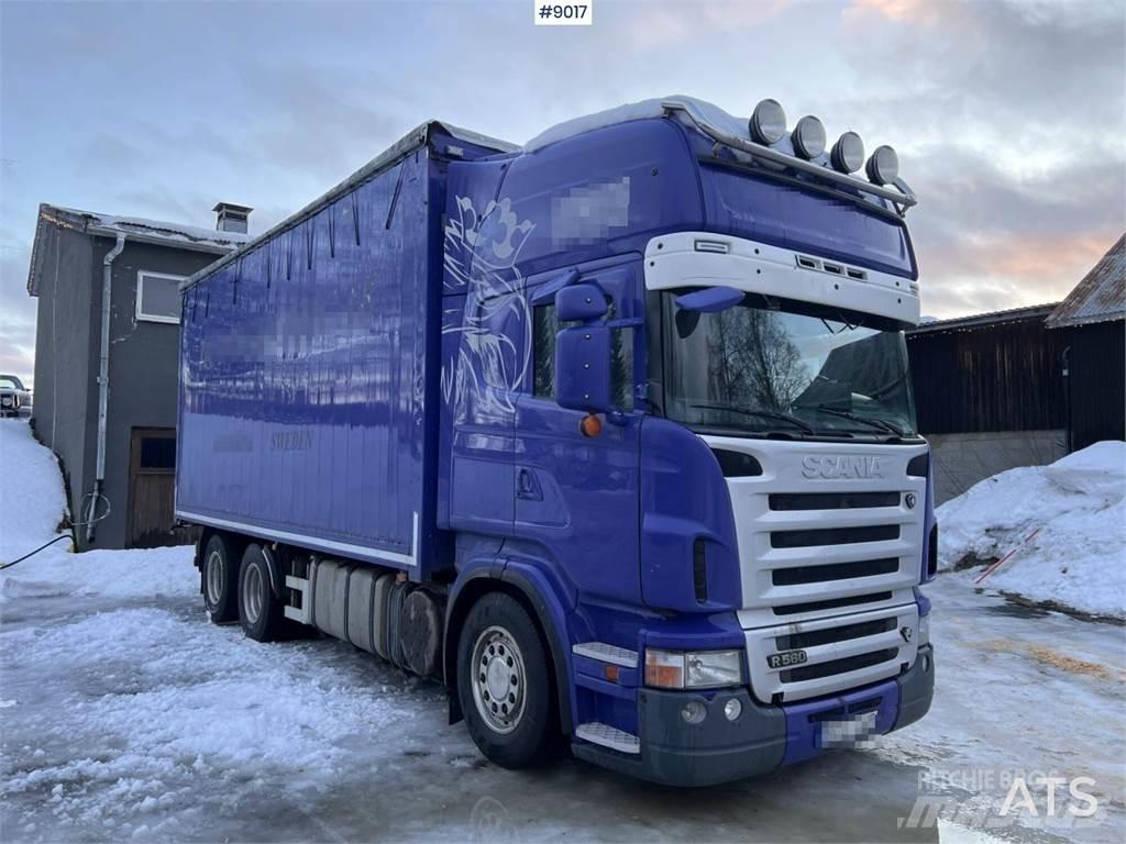 Scania R560 Bakwagens met gesloten opbouw