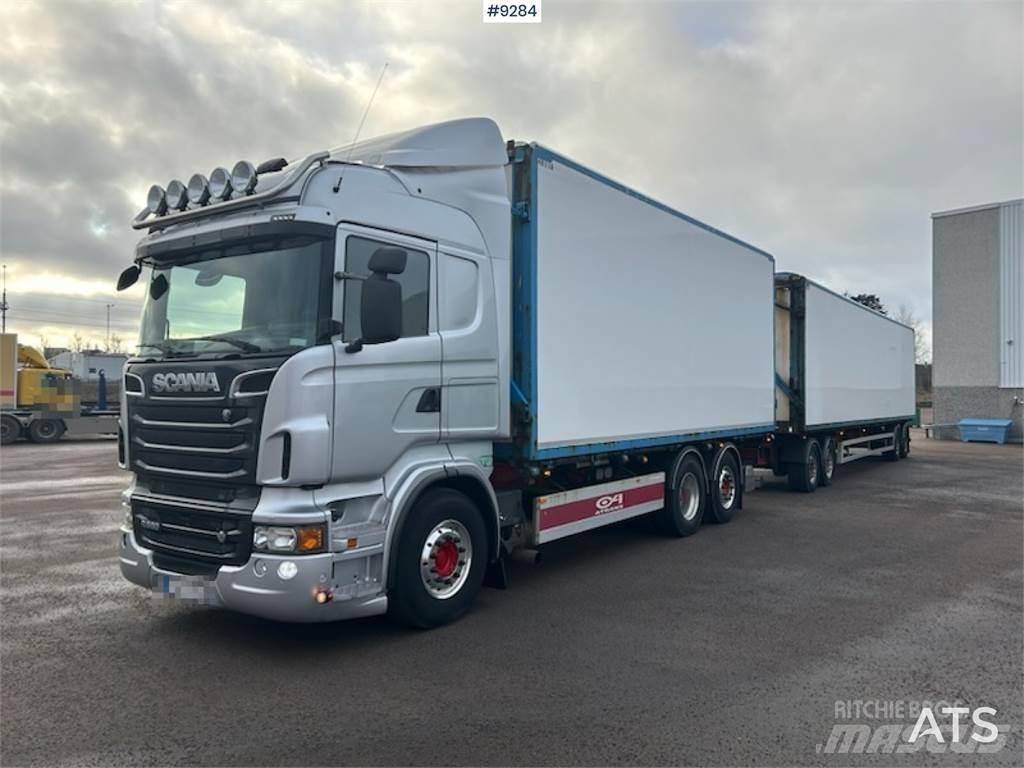 Scania R560LB6x2MNB Bakwagens met gesloten opbouw