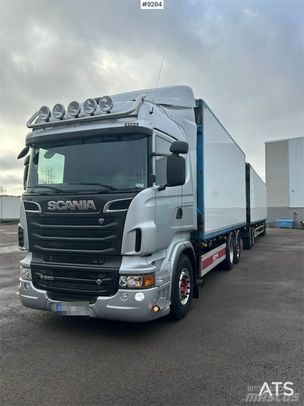 Scania R560LB6x2MNB Bakwagens met gesloten opbouw