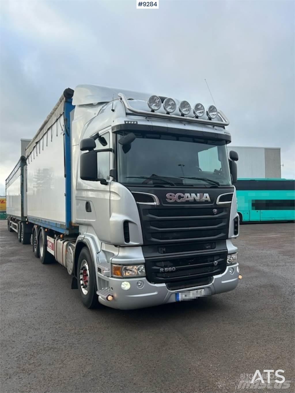 Scania R560LB6x2MNB Bakwagens met gesloten opbouw