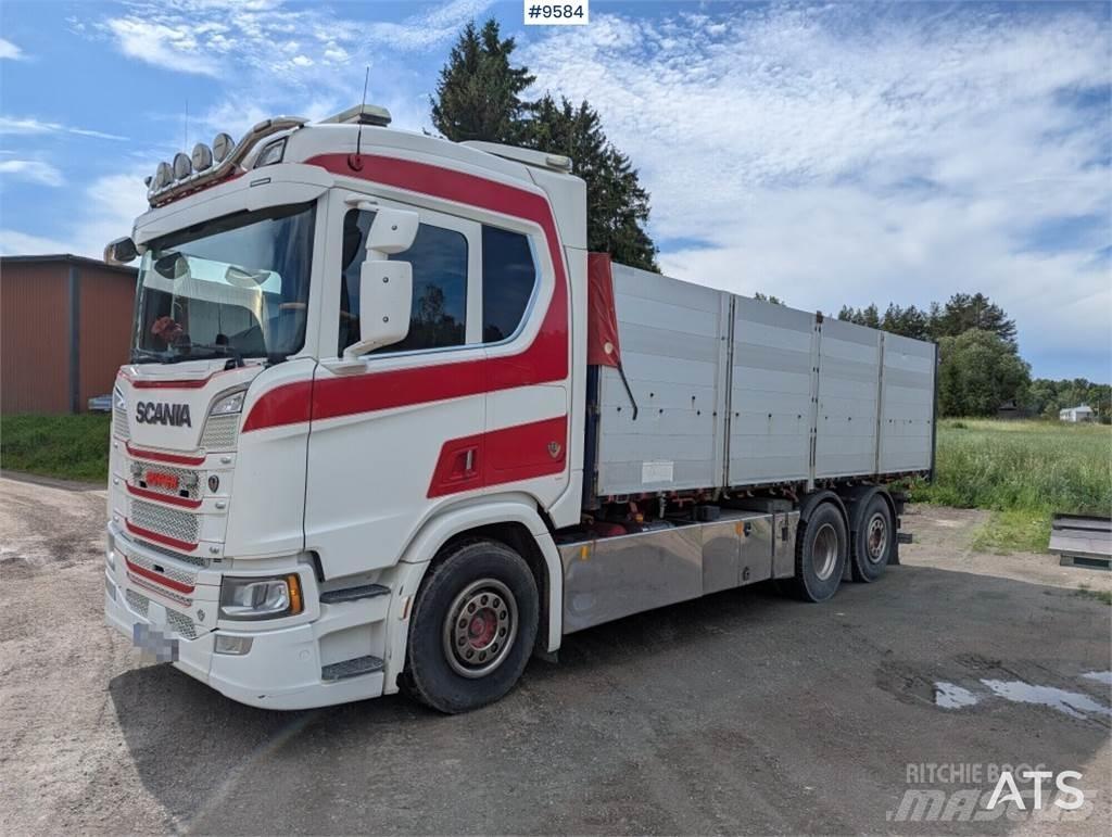 Scania R580 6X2 Bakwagens met gesloten opbouw