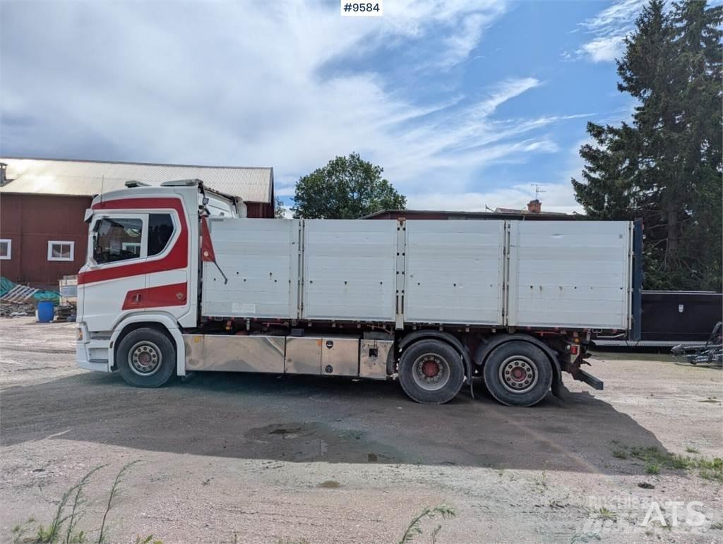 Scania R580 6X2 Bakwagens met gesloten opbouw