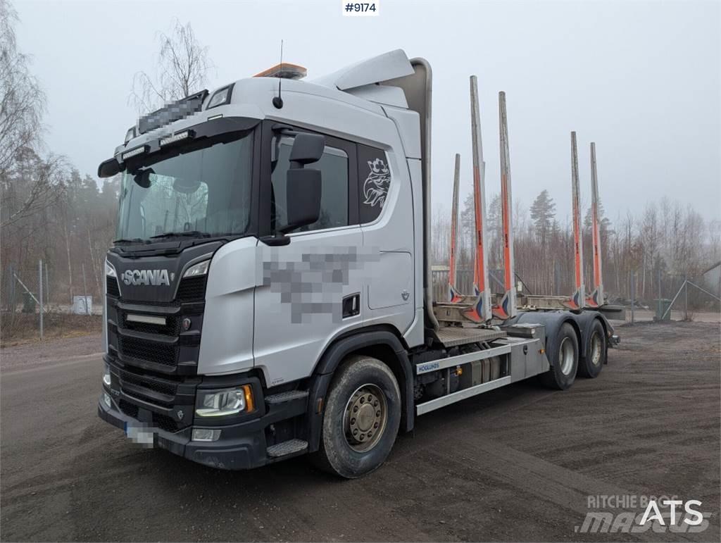 Scania R730 Hout-Bakwagens