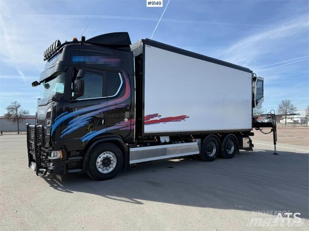 Scania S650B Bakwagens met gesloten opbouw