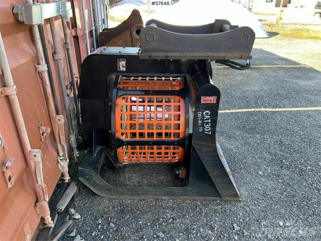  Siktskopa CAT307 Asfaltafwerkmachines