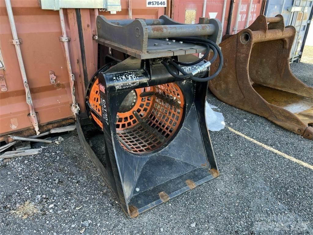  Siktskopa CAT307 Asfaltafwerkmachines