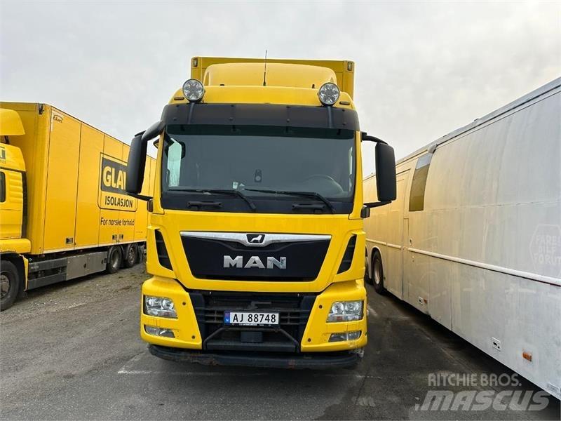 MAN TGS Bakwagens met gesloten opbouw