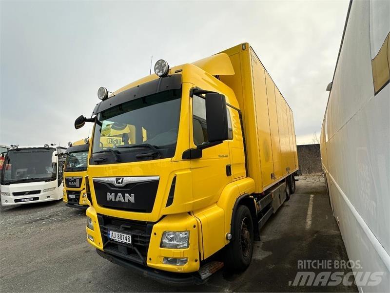 MAN TGS Bakwagens met gesloten opbouw