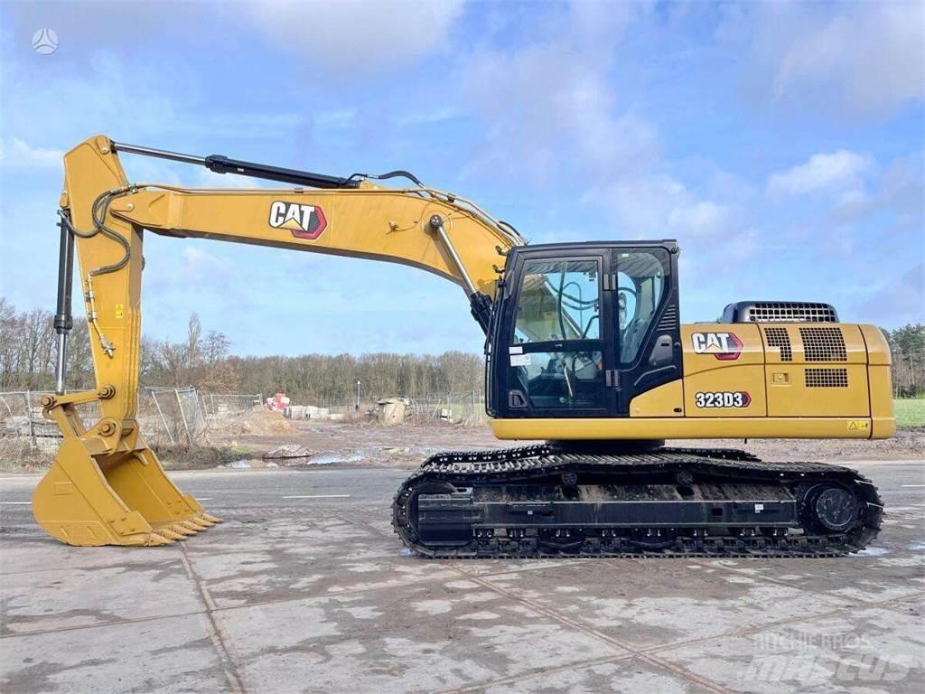 CAT 323D3 Rupsgraafmachines