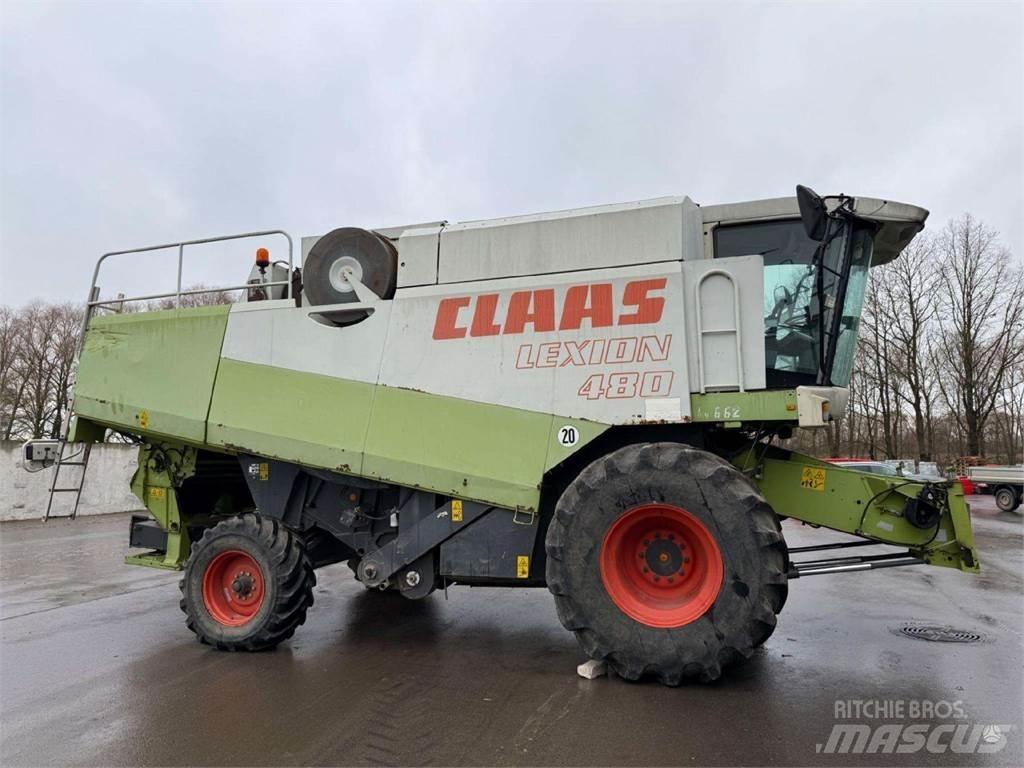 CLAAS LEXION 480 Maaidorsmachines