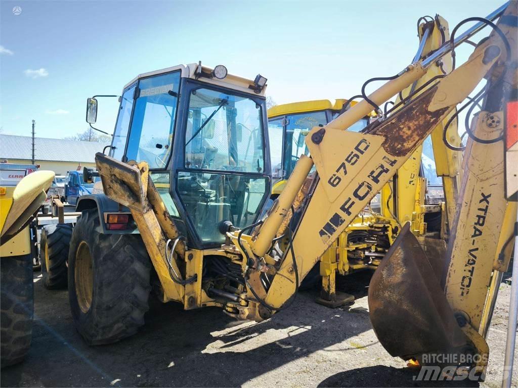 Ford 675d Voorladers en gravers