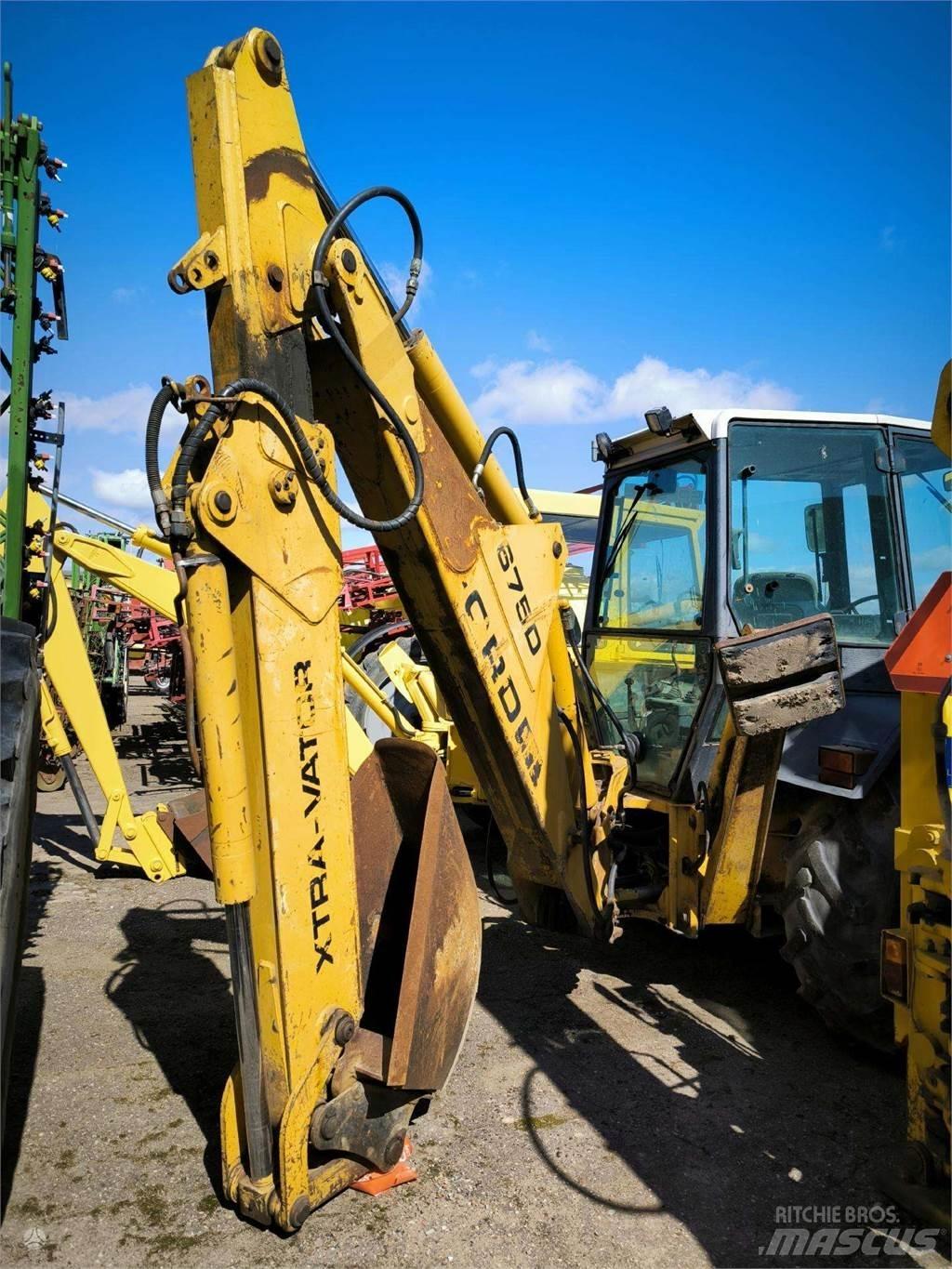 Ford 675d Voorladers en gravers