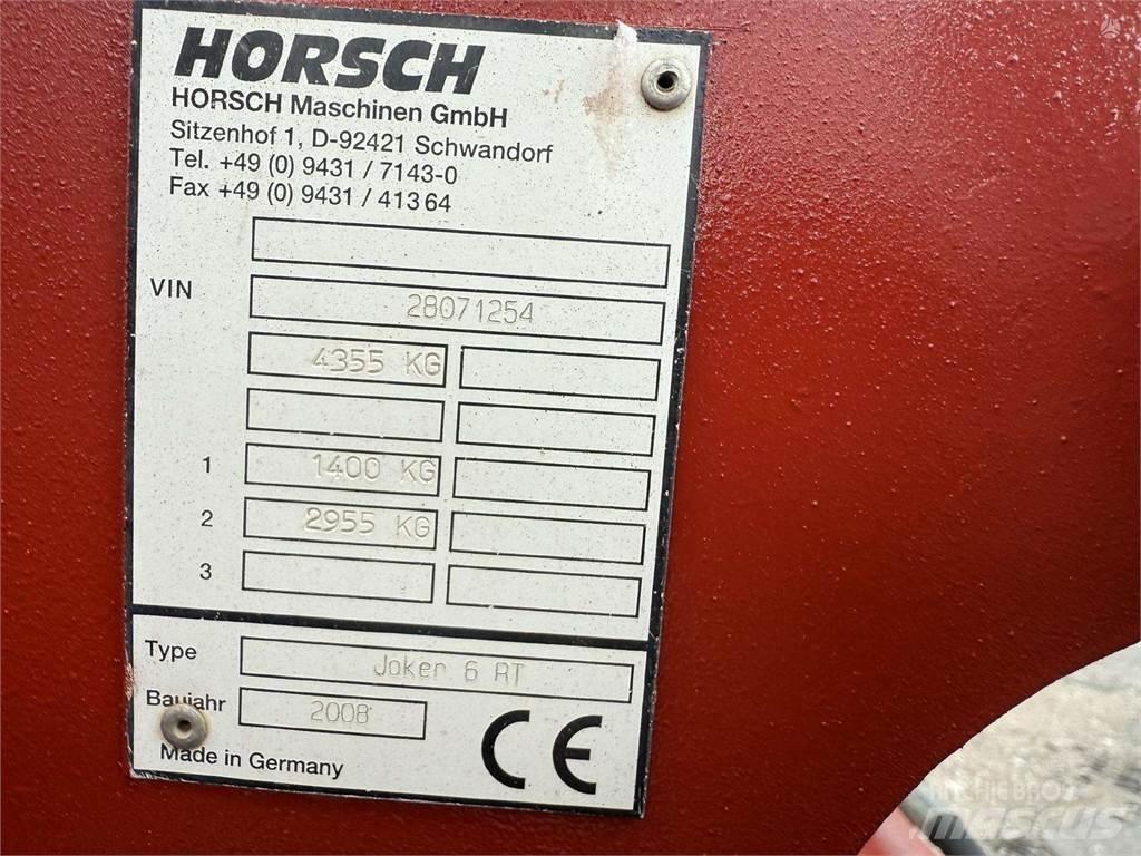 Horsch Joker 6RT Sleepeggen