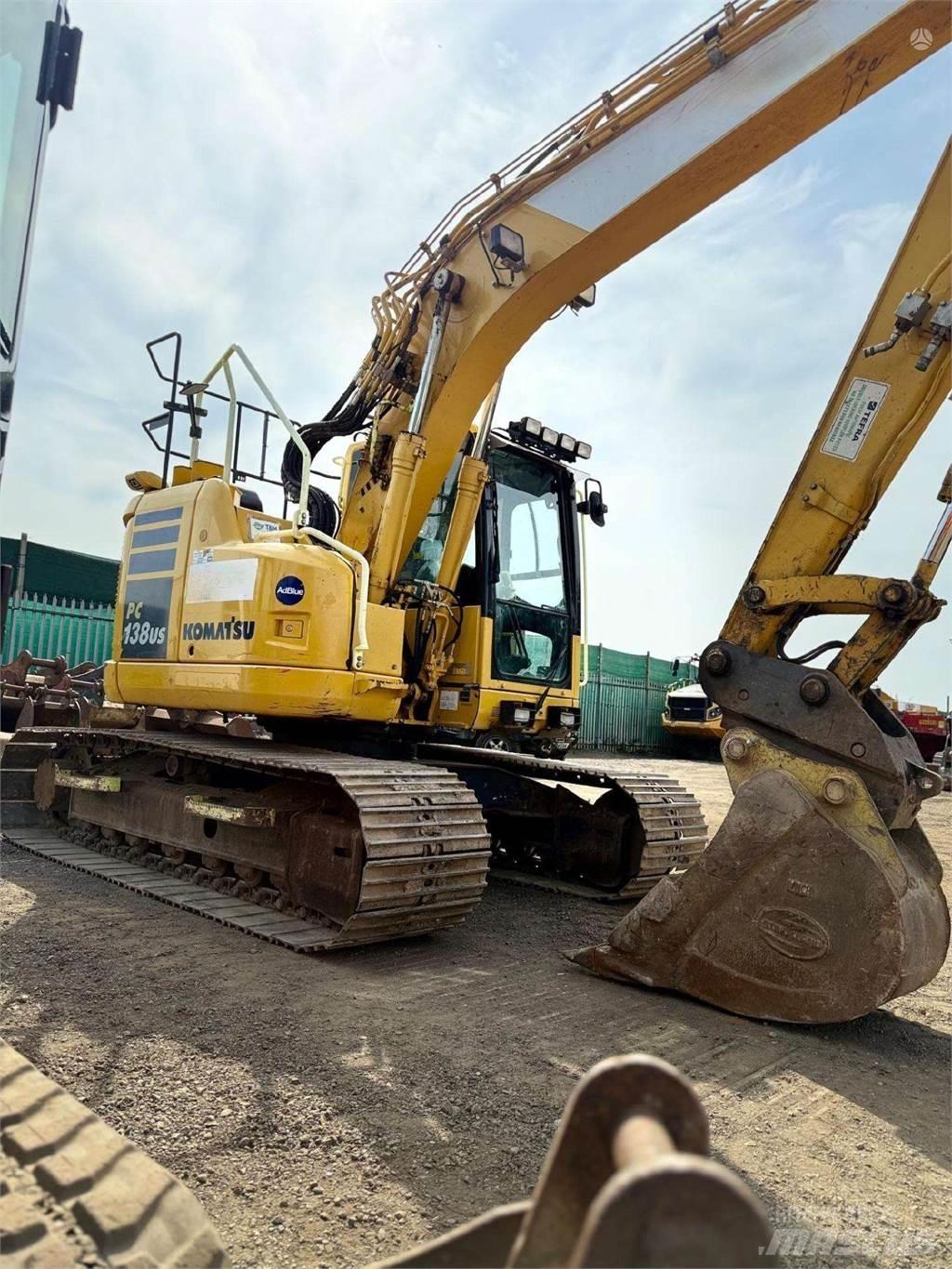 Komatsu PC138US Rupsgraafmachines