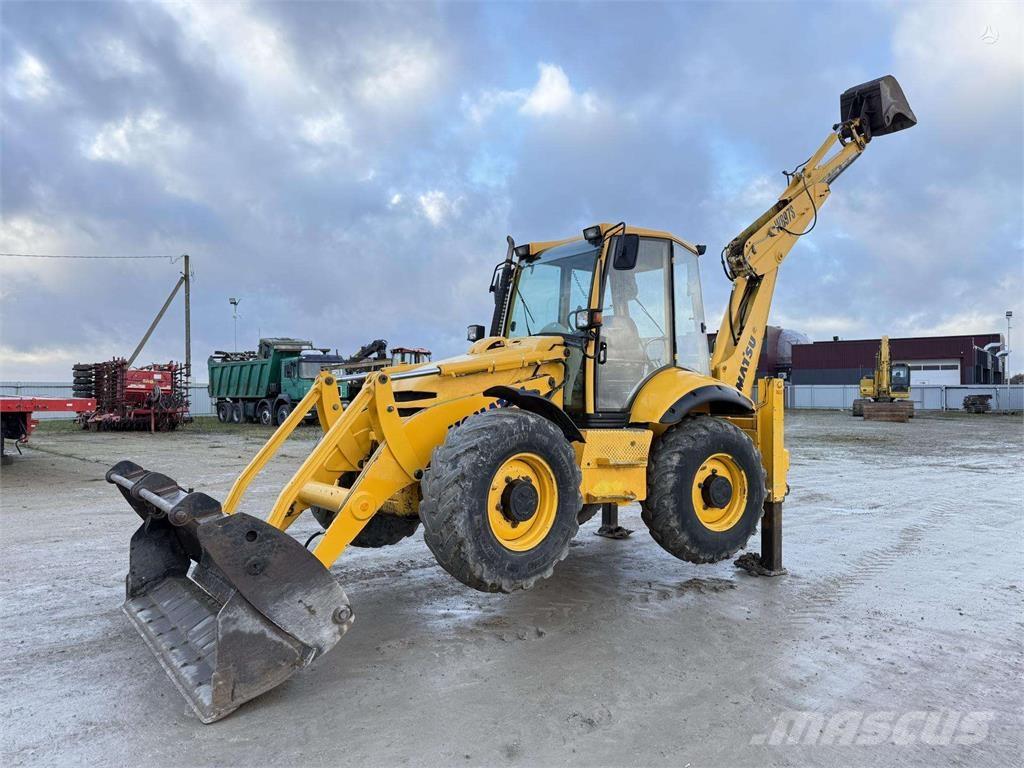 Komatsu WB 97 S-2 Graaf-laadcombinaties