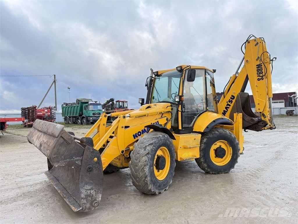 Komatsu WB 97 S-2 Graaf-laadcombinaties
