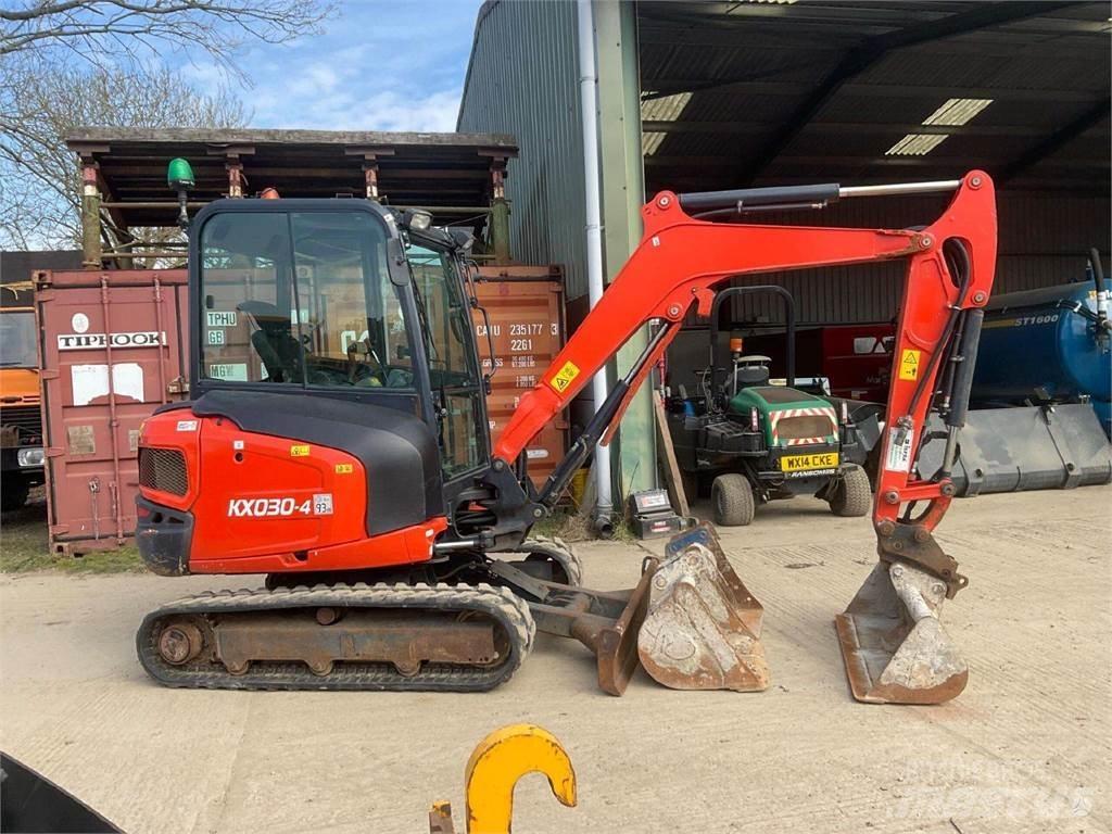 Kubota KX030-4 Minigraafmachines < 7t