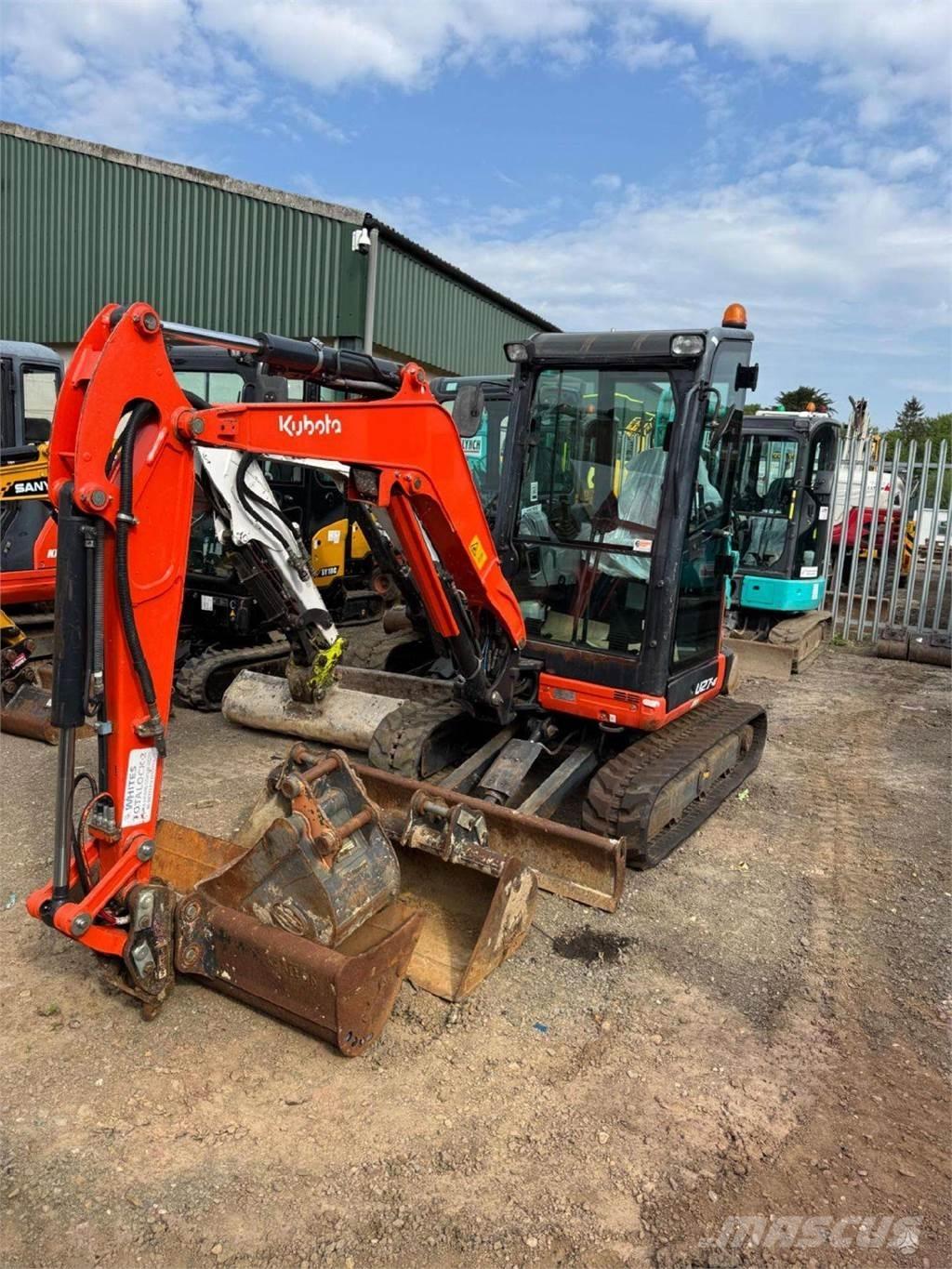 Kubota U27-4 Minigraafmachines < 7t