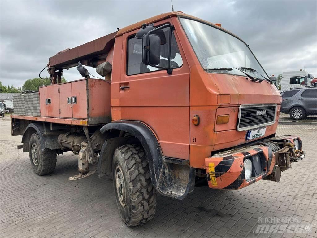 MAN 9.150 4x4 14m. Auto hoogwerkers