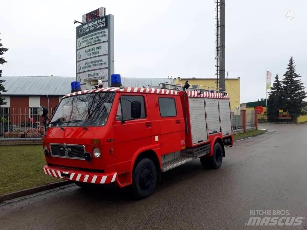 MAN VW 9136 Brandweerwagens