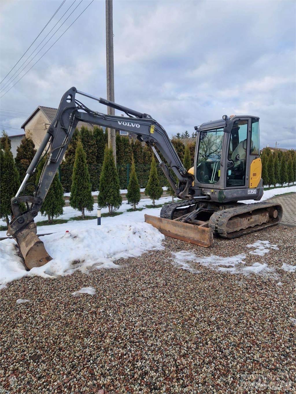 Volvo ECR50 Rupsgraafmachines