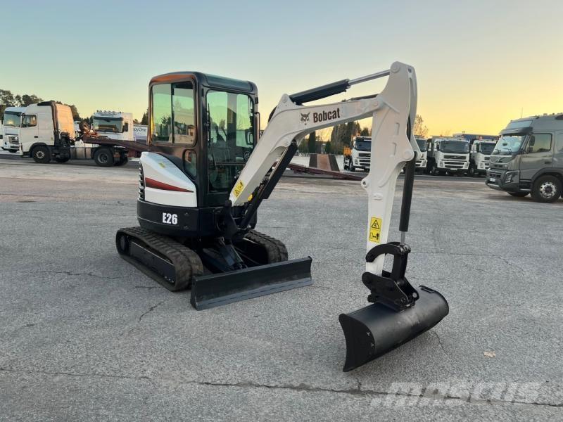 Bobcat E 26 Minigraafmachines < 7t