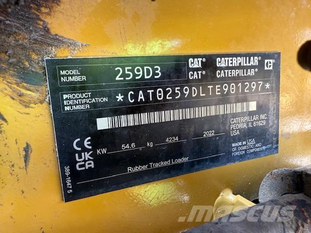 CAT 259D3 Schrankladers