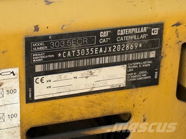 CAT 303.5ECR Minigraafmachines < 7t