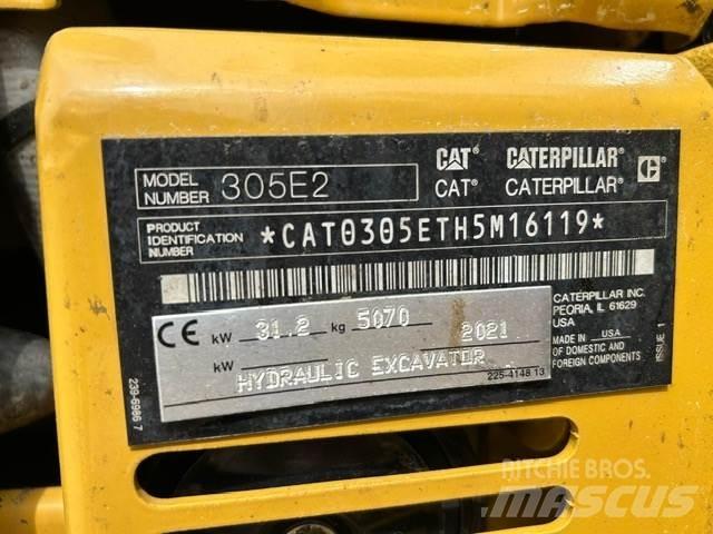 CAT 305CR Minigraafmachines < 7t
