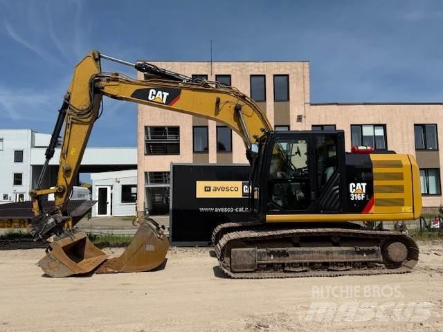 CAT 316F Rupsgraafmachines