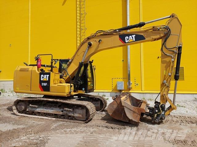 CAT 316FL Rupsgraafmachines