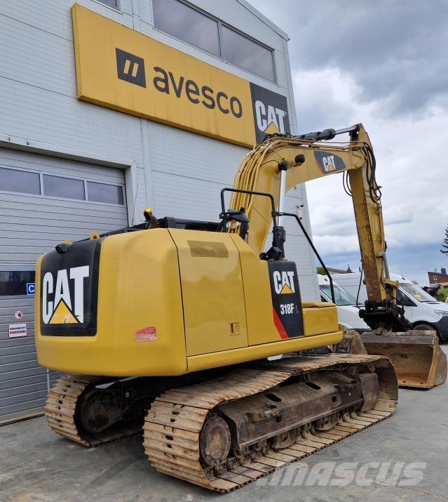 CAT 318FL Rupsgraafmachines