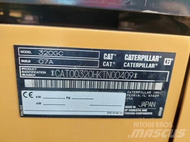 CAT 320GC Rupsgraafmachines