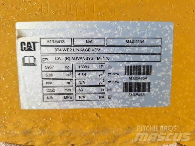 CAT 374 Rupsgraafmachines